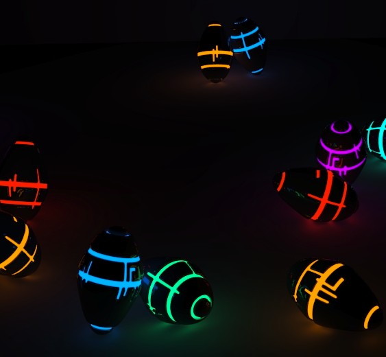 Glow Spheres preview image 1